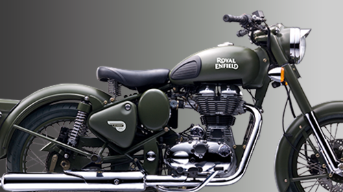 Royal Enfield Classic Battle Green - Bike Seat Cover Online